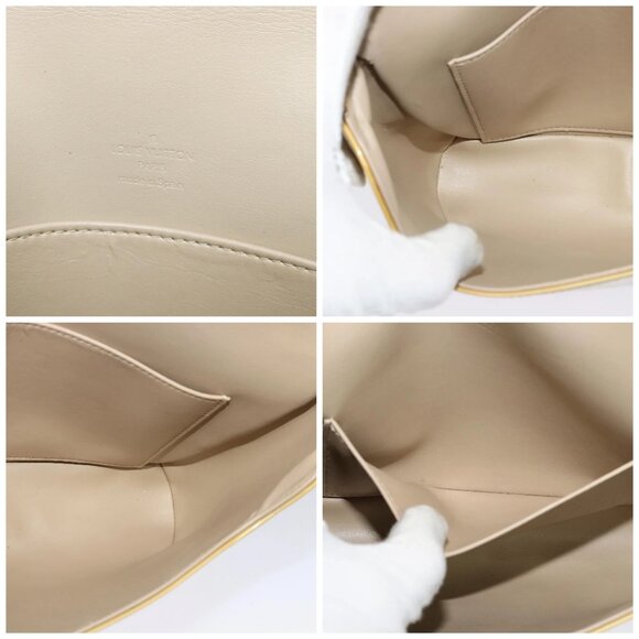 LOUIS VUITTON Monogram Vernis Thompson Street Bag Beige - Picture 15 of 16